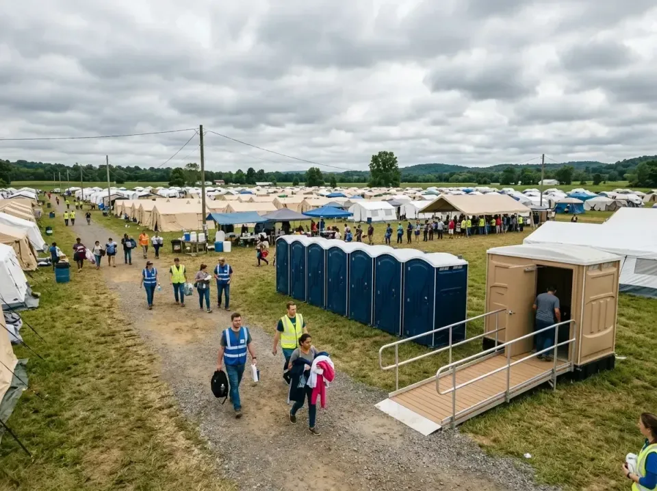 disaster-relief-camp-restrooms-010 — frequently asked questions, Dumpster & Portable Bathrooms Rental in Fort Lee, VA